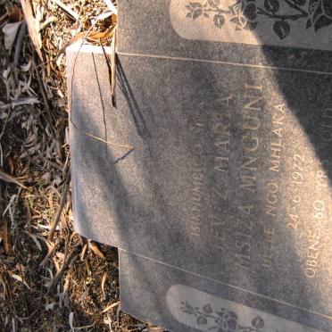 MNGUNI Jevaz Maria Msiza -1972