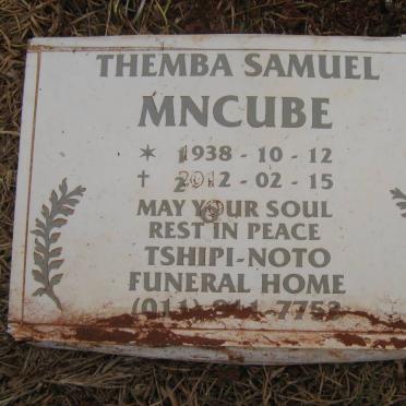 MNCUBE Themba Samuel 1938-2012
