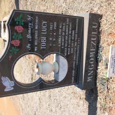 MNGOMEZULU Tobi Lucy 1927-2010