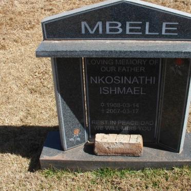 MBELE Nkosinathi Ishmael 1968-2007