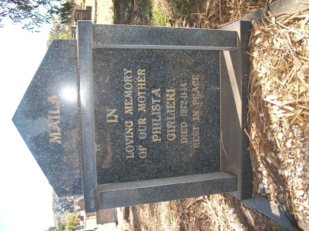 MAILA Philista Girkieki -1972