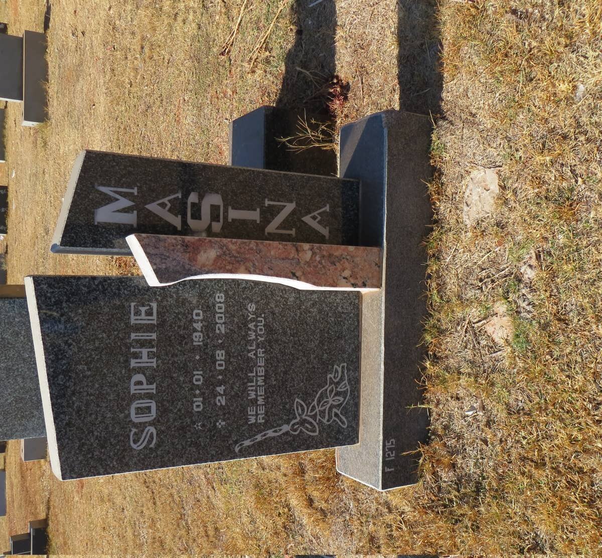 MASINA Sophie 1940-2008