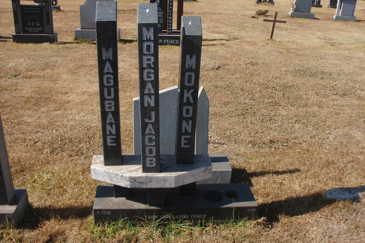 MAGUBANE Morgan Jacob Mokone 19??-??