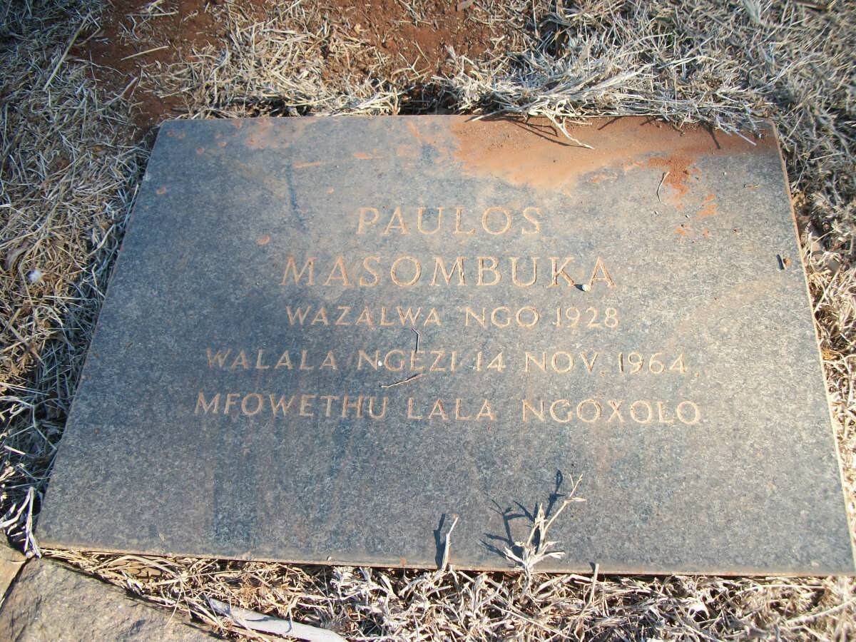 MASOMBUKA Paulos 1928-1964