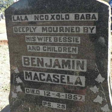 MAGASELA Benjamin -1957