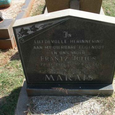 MARAIS Frantz Julius 1921-1976
