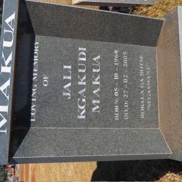 MAKUA Jali Kgakudi 1968-2005