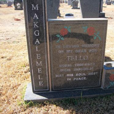 MAKGALEMELE Tello 1986-2005