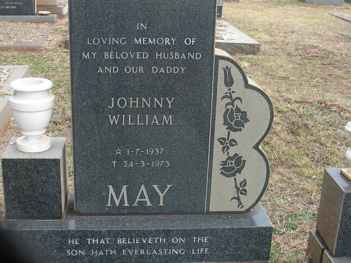 MAY Johnny William 1937-1973
