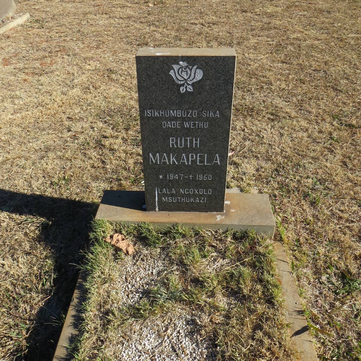 MAKAPELA Ruth 1947-1950