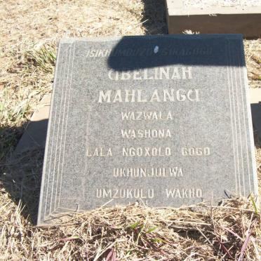 MAHLANGU Abelinah