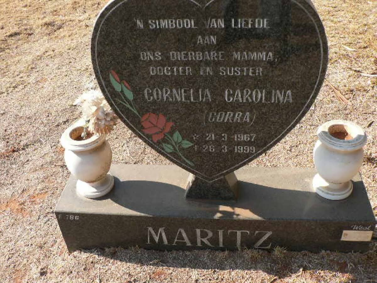 MARITZ Cornelia Carolina 1967-1999