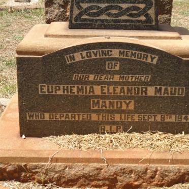 MANDY Euphemia Eleanor Maud -1946