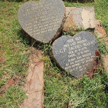 MARAIS C.G.P., Jacobs 1879-1955 :: JACOBS Petrus Francois 1915-1935