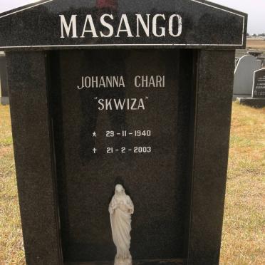 MASANGO Johanna Chari 1940-2003