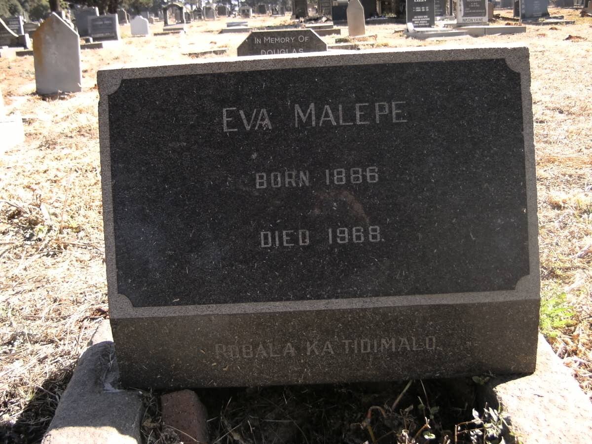 MALEPE Eva 1886-1968