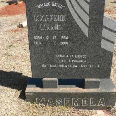 MASEMOLA Mmaphiri Linnie 1954-2006