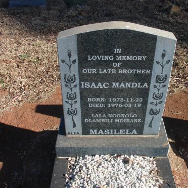 MASILELA Isaac 1975-1976