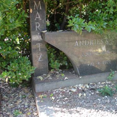 MARITZ Andries S. -1971