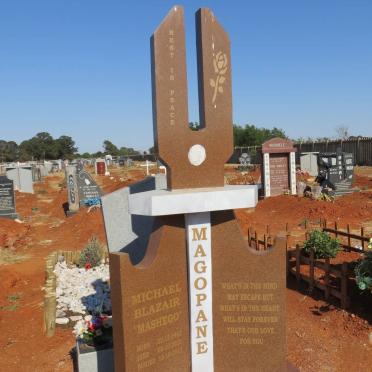 MAGOPANE Michael Blazair 1962-2012