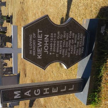 MAGHELL Kiewiet John 1945-2008