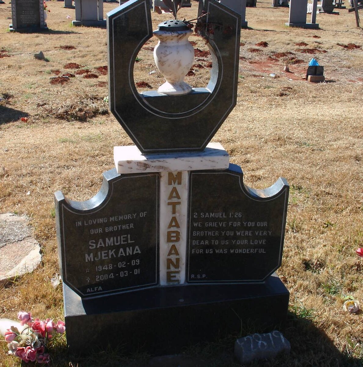 MATABANE Samuel Mjekana 1948-2004