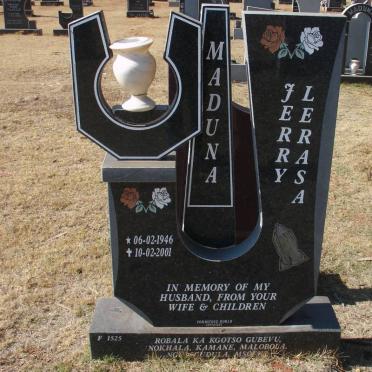 MADUNA Jerry Lerasa 1946-2001