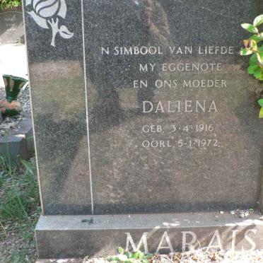 MARAIS Daliena 1916-1972