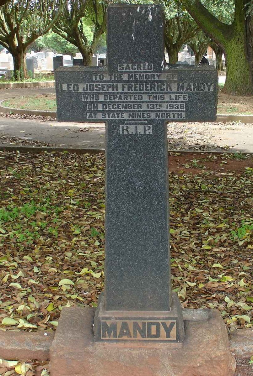 MANDY Leo Joseph Frederick -1938