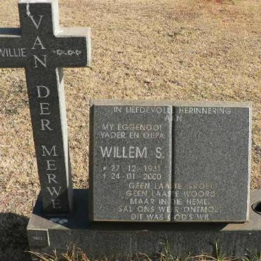 MERWE Willem S., van der 1931-2000
