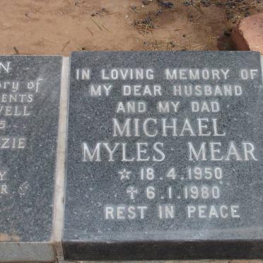 MEAR Michael Myles 1950-1980
