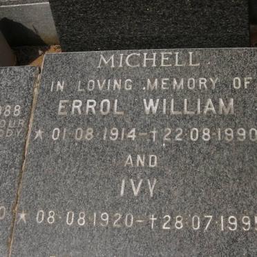 MICHELL Errol William 1914-1990 &amp; Ivy 1920-1995