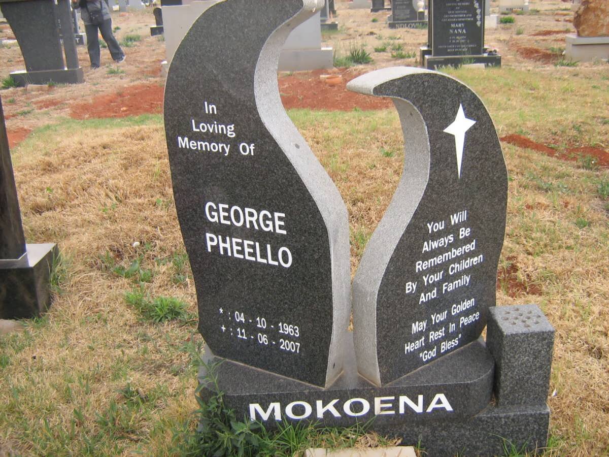 MOKOENA George Pheello 1963-2007