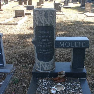 MOLEFE Obed 1951-1973