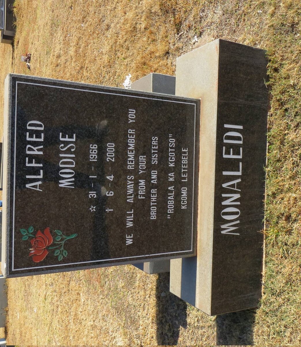 MONALEDI Alfred Modise 1966-2000