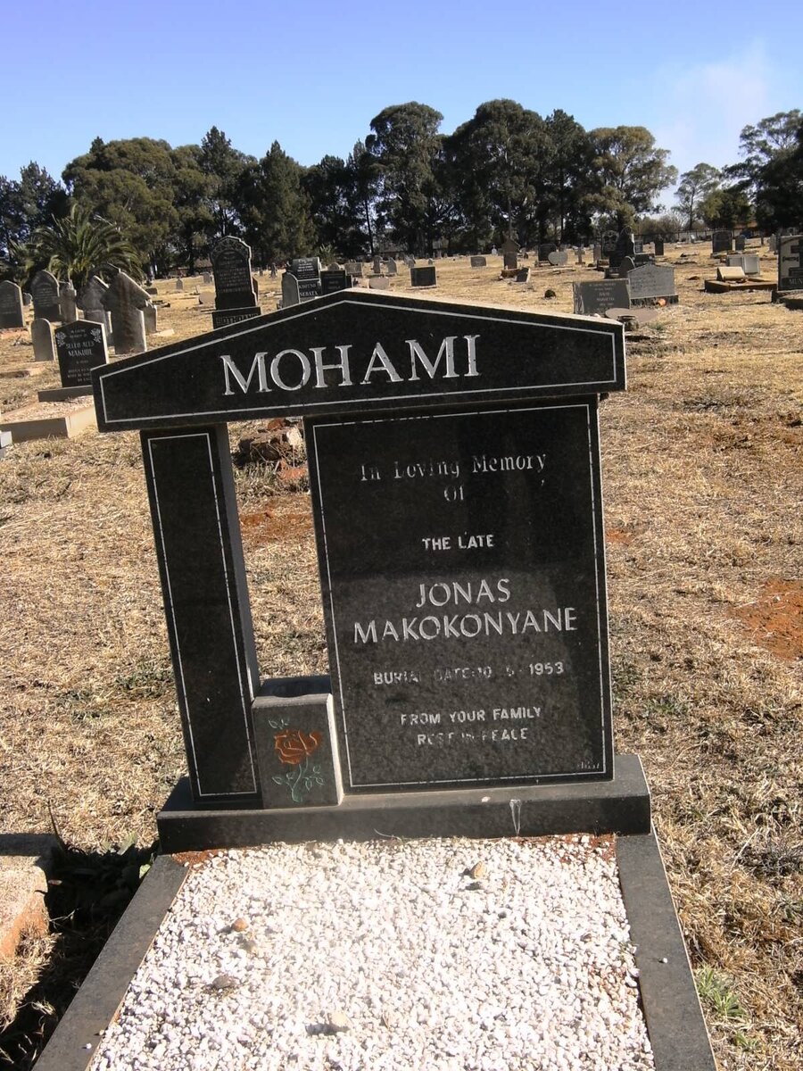 MOHAMI Jonas Makokonyane -1953