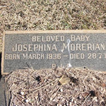 MORERIANE Josephina 1936-1937