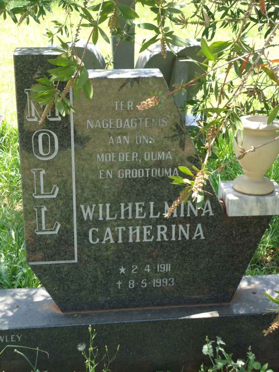 MOLL Wilhelmina Catherina 1911-1993