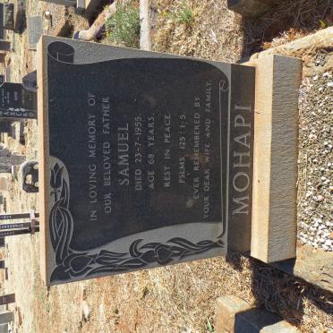 MOHAPI Samuel -1955