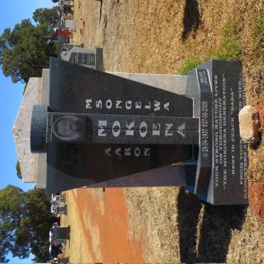 MOKOENA Aaron Msongelwa 1937-2005