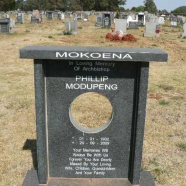 MOKOENA Phillip Modupeng 1932-2009
