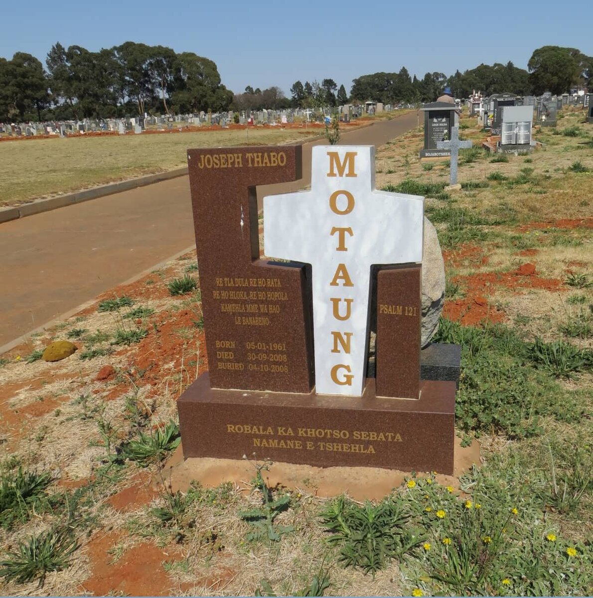 MOTAUNG Joseph Thabo 1961-2008