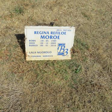 MOROE Regina Refiloe 1989-2009