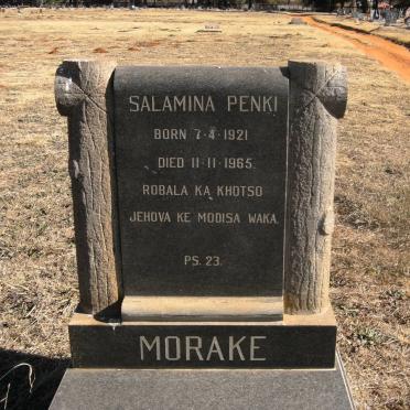 MORAKE Salamina Penki 1921-1965