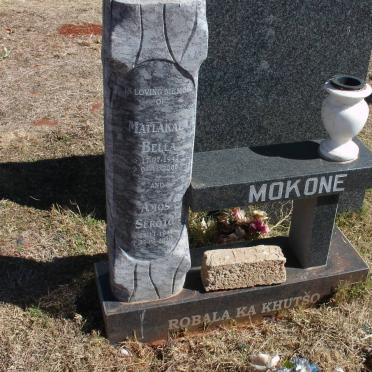 MOKONE Amos Seroto 1942-2010 &amp; Mathlakala Bella 1942-2005