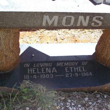 MONS Helena Ethel 1903-1964