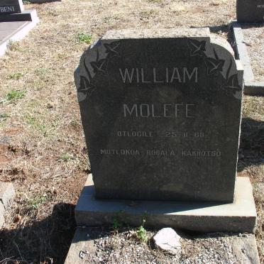 MOLEFE William -1969