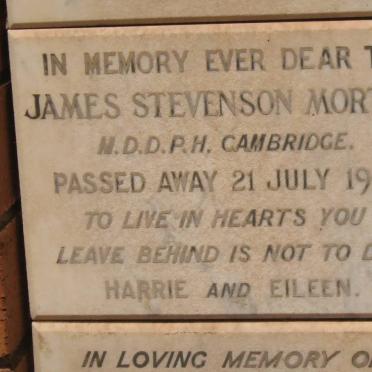MORTON James Stevenson -1951