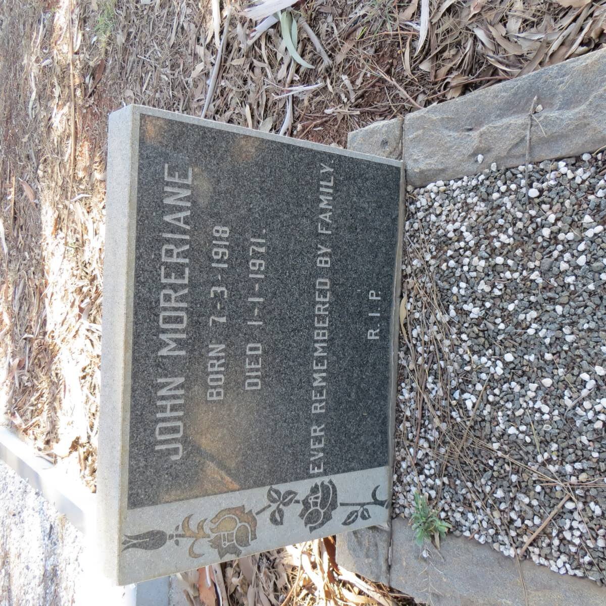 MORERIANE John 1918-1971