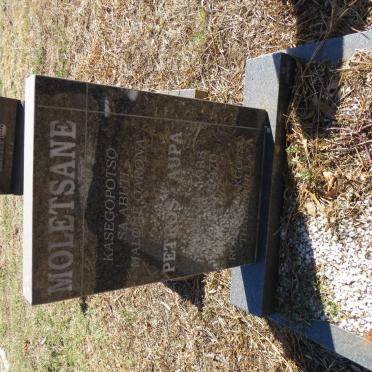 MOLETSANE Petros Aupa 1938-1970